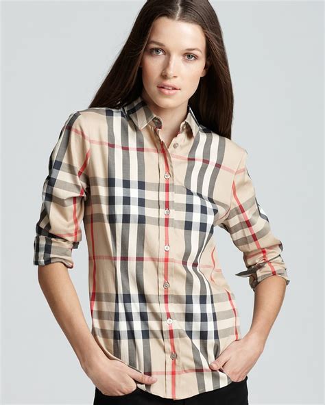 burberry shirt women price|Burberry shirt cost.